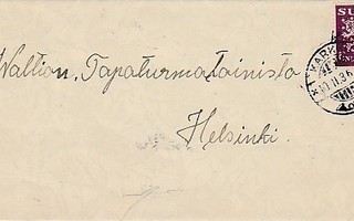 1936, Kirje Karkku, rivileima Rutala