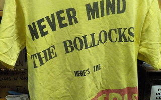 SEX PISTOLS NEVER MIND THE BOLLOCKS T-PAITA KOKO S