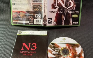 N3 Ninety Nine Nights - Nordic XBOX 360 CiB