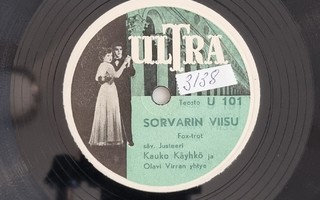 Savikiekko 1952 Kauko Käyhkö / Olavi Virta yhtye Ultra U 101