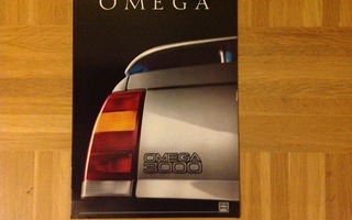 Opel esite Omega 3000. 1989