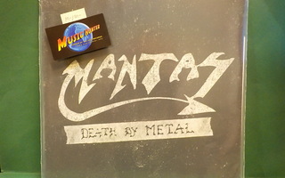 MANTAS - DEATH BY METAL M-/M- 2012 U.S LP