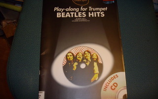 Play-along for TRUMPET - Beatles Hits kirja + CD ( Sis.pk:t)