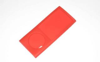 Silikonisuoja Apple iPod Nano 5 5th gen 5G *uusi* punainen