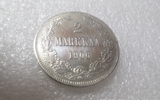 2 mk  1906 hopeaa    siistikuntoimen