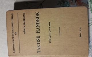 taktisk handbok 1918