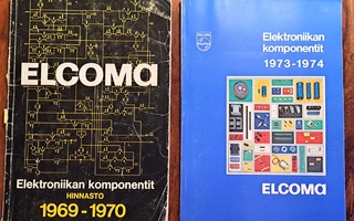 PHILIPS ELCOMA Elektroniikan komponentit -lehdet