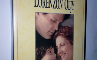 (SL) DVD) Lorenzon öljy (1992) Nick Nolte, Susan Sarandon