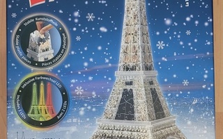 3D PALAPELI: Eiffel -torni valoilla (216 palaa) - pk6,85€