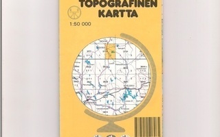 Topografinen kartta 1:50 000 Sodankylä