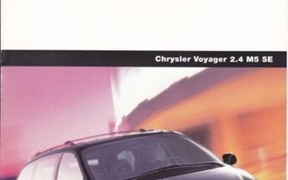 Chrysler Voyager -esite, 2001