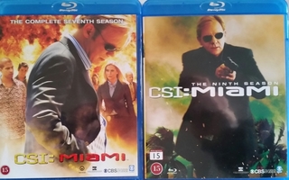 CSI: Miami - kaudet 7 ja 9 (Blu-ray)