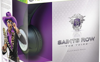 Saints Row: The Third - Platinum Pack (NIB) Xbox