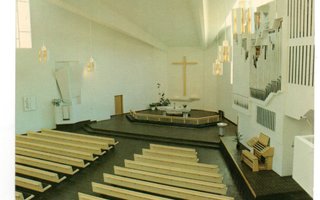 Lahti: Ristin kirkko (sisäkuva)