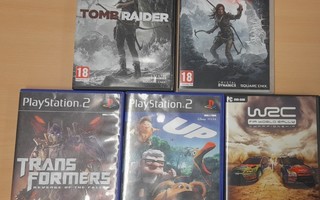 PS2 ja PC pelejä