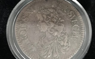Ruotsi 2 Mark 1667 Hopea