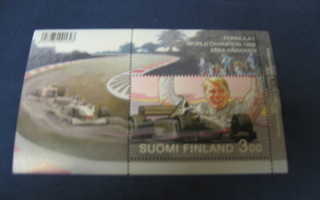 MIKA HÄKKINEN postimerkki  15.01.1999