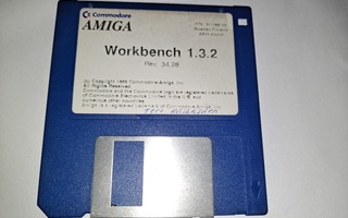 Commodore Amiga 500 Workbench 1.3.2 korppu