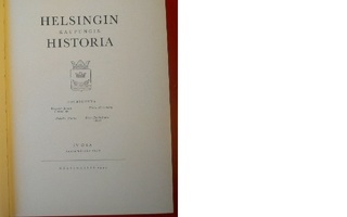 Helsingin kaupungin historia   V : 2 osa 1956 1.p.