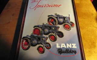 Peltikyltti traktori Lanz Bulldog