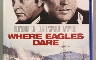 Kotkat kuuntelevat / Where Eagles Dare - Blu-ray (uusi)