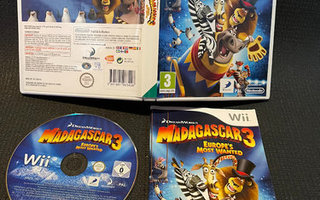 Madagascar 3 Europe's Most Wanted Wii - CiB