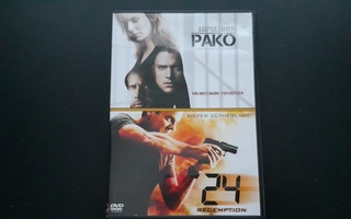 DVD: Lopullinen Pako + 24: Redemption 2xDVD (2008-2009)