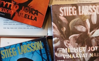 Stieg Larsson - Millennium-trilogia (äänikirja, CD)