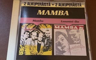 Mamba - 2 Alkuperäistä (Mamba ja Lauantai-ilta) (cd)