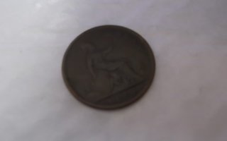 1 penny v.1861, pronssi