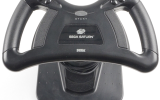 Official Sega Saturn Racing Wheel