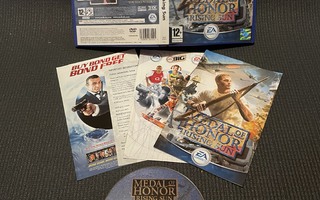 Medal of Honor Rising Sun PS2 CiB