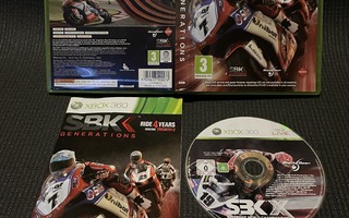 SBK GENERATIONS XBOX 360 CiB