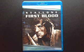 Blu-ray: First Blood (Stallone 1982) USA julkaisu,Region A/1