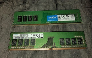 Muisti - DDR4 - 16GB (2 x 8GB) - 2400MHz