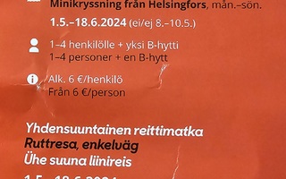 11.8. asti Viking Line Hki-Tallinna-Hki risteily