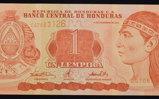 Honduras 2000 1 Lempira