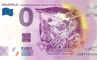 *NOLLA-EURO*2022*KALEVALA - SAMMON PUOLUSTUS*AITO EUROSETELI