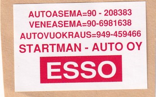 Startman - Auto Oy  ESSO . b440