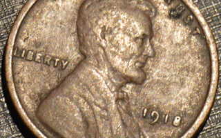 Yhdysvallat 1918 P 1 Cent