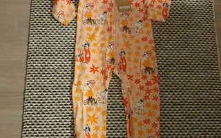 Uusi Moomin pyjama koko 92