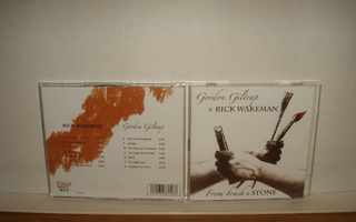 Gordon Giltrap & Rick Wakeman 2CD From Brush & Stone