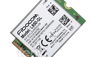 Thinkpad X280/T480/T580/P52s 4G LTE modeemi - Fibocom L850-G