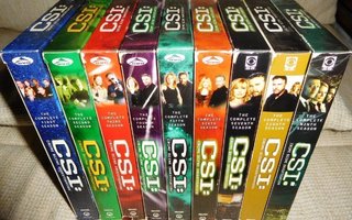 CSI kausi 1-9 [54x DVD]