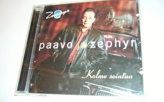 Paavo ja Zephyr - Kolme sointua CD ( Sis.postikulut )