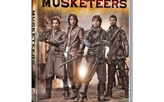 Muskettisoturit / The Musketeers: Kausi 1 (4DVD) uusi/muovit