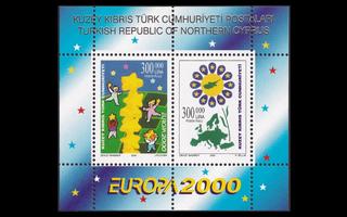 Turkki Kypros 516-7BL19 ** Europa (2000)