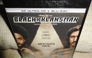 Blackkklansman 4K (muoveissa) [4K UHD + Blu-ray]