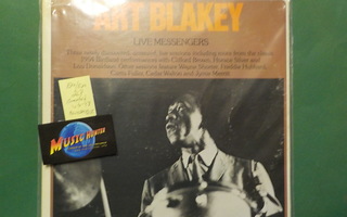 ART BLAKEY - LIVE MESSENGERS EX+/EX+ 2LP