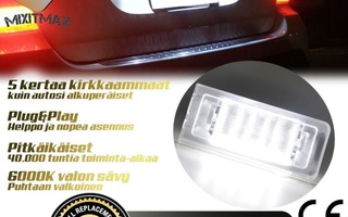 Audi TT kirkkaat LED Rekkarivalot ; Luksus